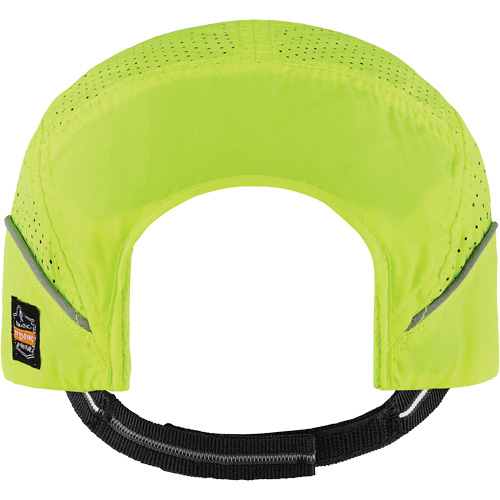 Casque l&eacute;ger de style casquette Skullerz 8955 avec micro-bordure, Vert lime haute visibilit&eacute; Kelford