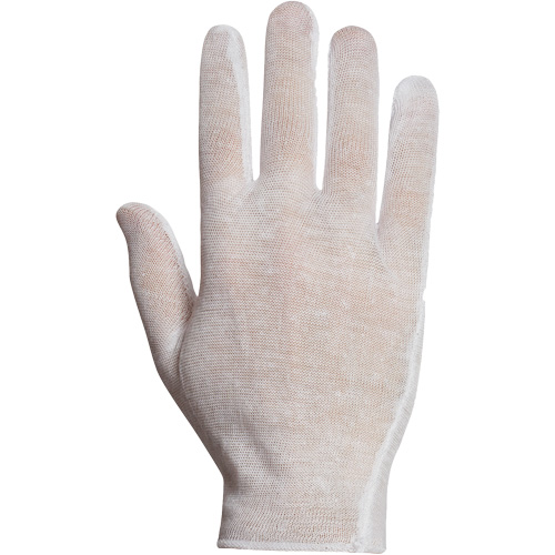 Gants d'inspection Superior ML40, Poly/coton, Poignet &agrave; ourlet, Taille unique Kelford