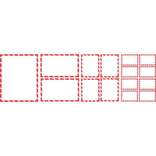 &eacute;tiquettes SIMDUT 400/pqt, Papier, Rouleau, 5-1/2" lo x 4-1/4" la Kelford