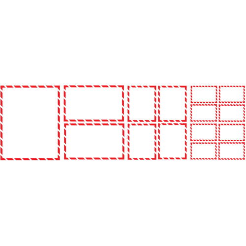 &eacute;tiquettes SIMDUT 100/bte, Vinyle, Rouleau, 10-7/8" lo x 8-1/2" la Kelford