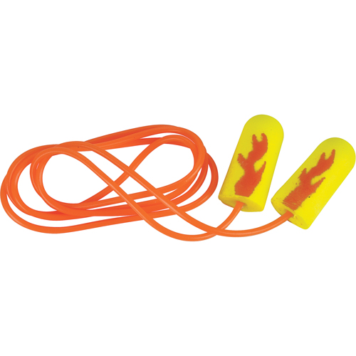 E-A-Rsoft Yellow Neon Blasts Earplugs, Bulk - Polybag, Corded Kelford