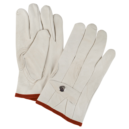 Standard-Duty Ropers Gloves, Small, Grain Cowhide Palm Kelford