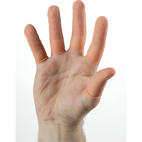 Doigtiers antistatiques en latex pour salles propres QRP Kelford