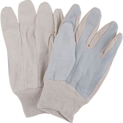 Standard-Duty Work Gloves, Large, Split Cowhide Palm Kelford