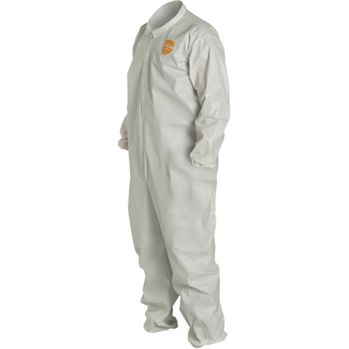 ProShield&reg; 60 Coveralls, Small, White, Microporous Kelford