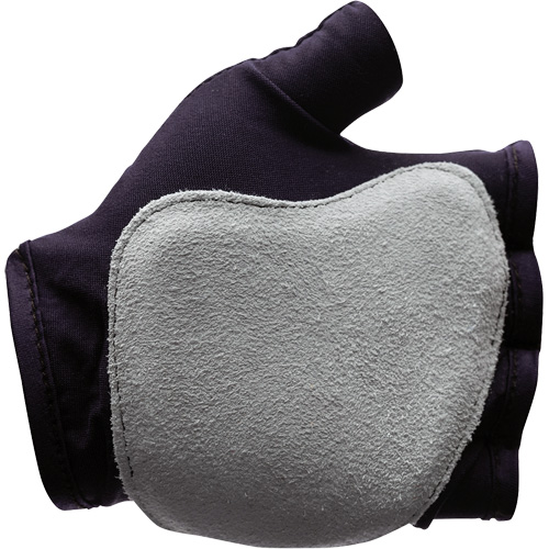 Gants antichocs sans doigts, main gauche, T-petit, Paume en Cuir refendu, Poignet &agrave; enfiler Kelford