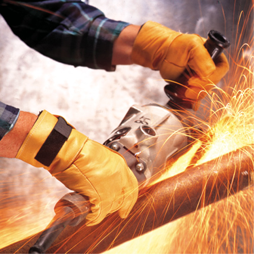 Vibration Protective Air Glove&reg;, Size X-Small, Grain Leather Palm Kelford