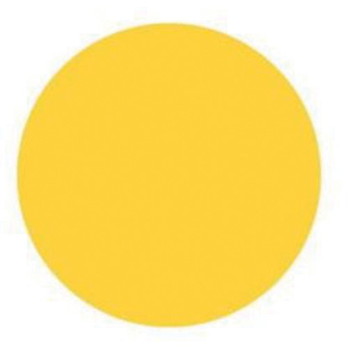 &eacute;tiquettes rondes inscriptibles, Cercle, 1,5" lo x 1,5" la, Jaune Kelford