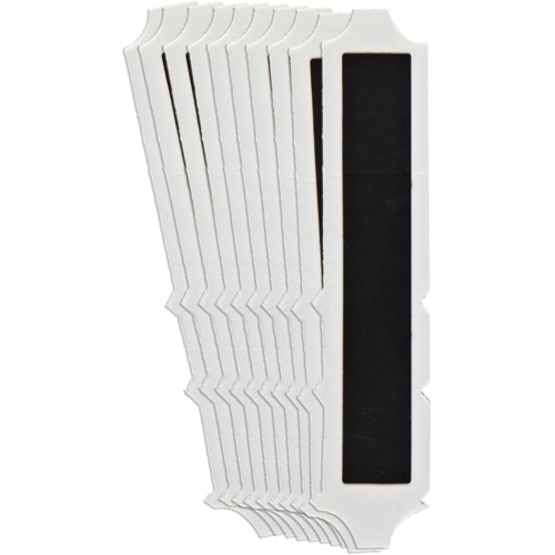 &eacute;tiquettes de lettres et chiffres gothiques individuels Quick-Align, I, 4" h, Noir Kelford