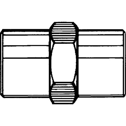 RACCORD FEMELLE HEXAGONAL(F)NPT1/8"(F)1/8"LAITON, Laiton Kelford