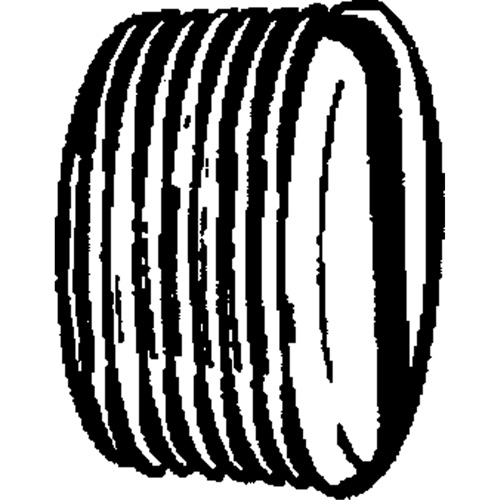 Bouchon de tuyau (avec fentes), 1/8" dia., Laiton Kelford