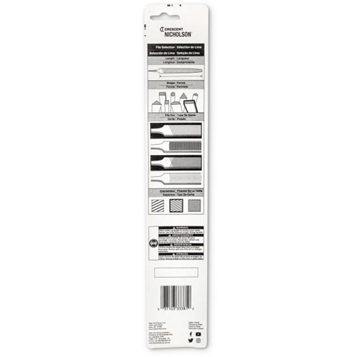 Lime d'affûtage, Plat, 8", Simple/double Kelford
