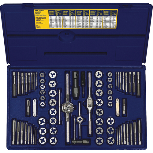 Tap & Hex Die Set, 76 Pieces Kelford