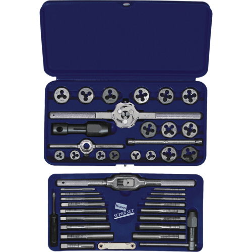 Hanson&reg; Metric Tap & Hex Die Set, 25 Pieces Kelford