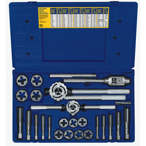 Hanson&reg; Metric Tap & Hex Die Set, 25 Pieces Kelford