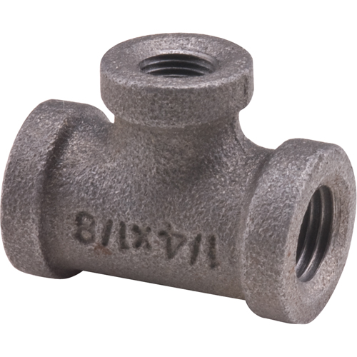 T&eacute;, R&eacute;ducteur, Galvanis&eacute;, 1" x 1/2" x 3/4" Kelford