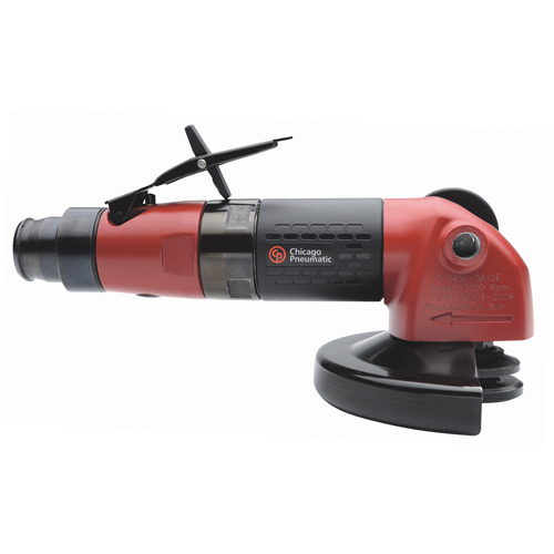 Industrial Angle Grinders, 5" Wheel, 1/2" NPT Inlet, 12000 RPM Kelford