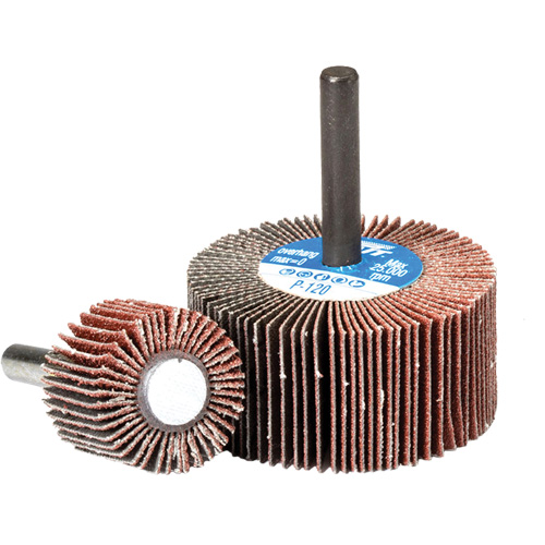 Flap Wheel, Aluminum Oxide, 180 Grit, 3" x 1" x 1/4" Kelford