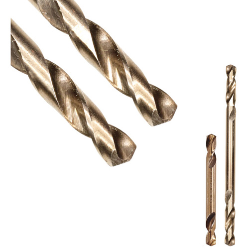 SST+ Double-Ended Stub Drill Bit, 1/16", High Speed Steel, 23/64" Flute, 135° Point Kelford