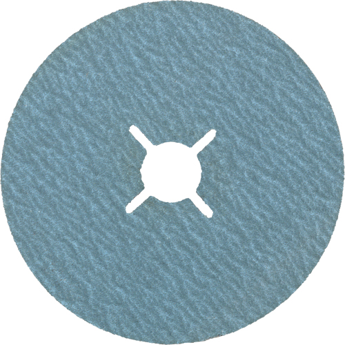 Disque en fibre, Zirconium, 24, 4-1/2" Dia x 7/8" Arbre Kelford