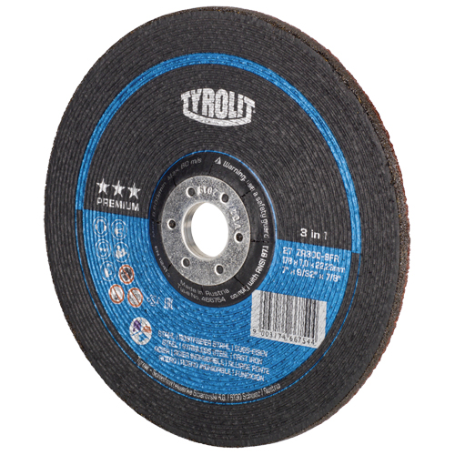 Grinding Wheel, 7" x 9/32", 7/8" Arbor, Type 27 Kelford