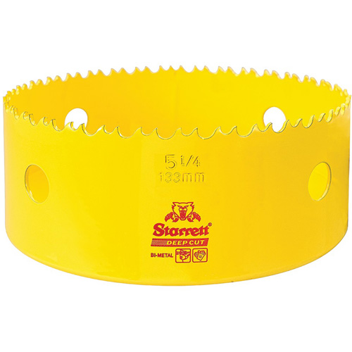 Bi-Metal Holesaw - 5-1/4", 5-1/4", 2" Depth of Cut, Bi-Metal Kelford