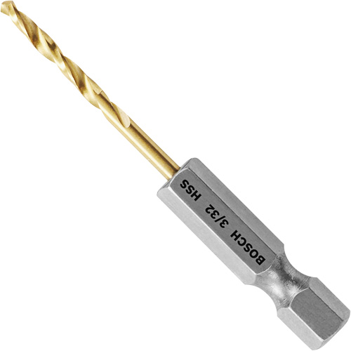 Impact Tough Drill Bit, High Speed Steel, 3/4" Flute, 118° Point Kelford