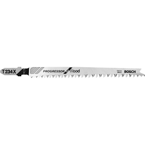 Jigsaw Blade, High-Carbon Steel, T-Shank, 4-5/8" L, 8-12 TPI Kelford
