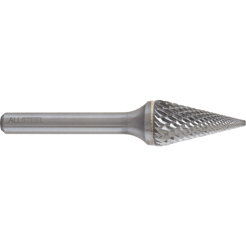 Fraise au carbure c&ocirc;nique AllSteel, SM-5, 1/2" dia., 1/4" Tige, 7/8" Prof. de la coupe Kelford
