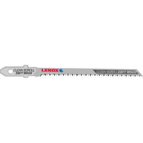 Clean-Cutting Jigsaw Blades, Bi-Metal, T-Shank, 3-1/2" L, 20 TPI Kelford