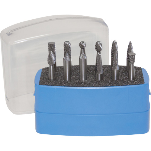 Aluminum Cut Rotary Burr Set, 8 Pieces Kelford