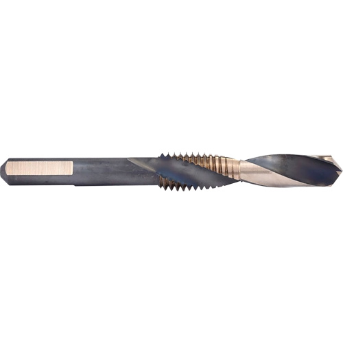 Combined Tap & Drill Bit, 5/8"-11, High Speed Steel, 1-1/2" Flute Kelford