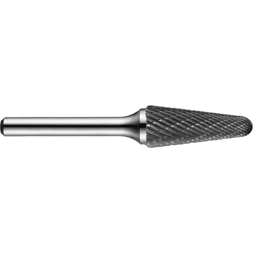 Double-Cut Rotary Burr, SL-50, 5/8" Dia., 1/4" Shank, 1-3/16" Depth of Cut Kelford