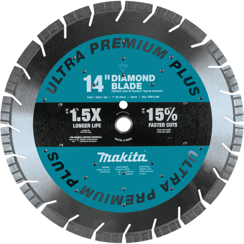 Lame diamant &agrave; bordure segment&eacute;e Ultra-Premium Plus Kelford