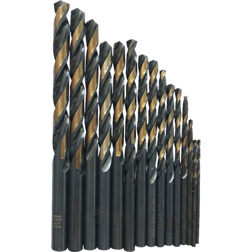 Jobber Length Drill Bit Set, 29 Pieces, High Speed Steel Kelford