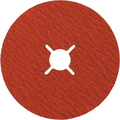 Disque en fibre Cerabond X, C&eacute;ramique, 24, 4-1/2" Dia x 7/8" Arbre Kelford