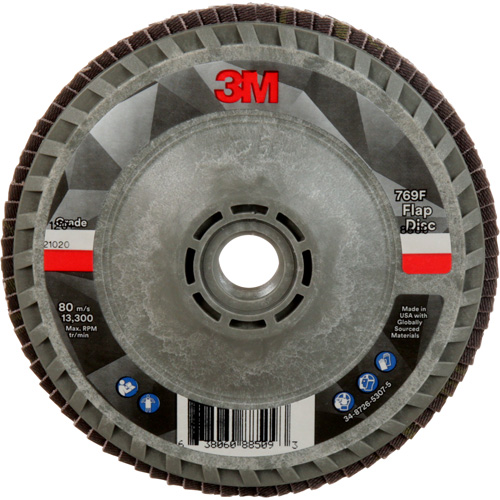 769F Quick Change Flap Disc, 4-1/2" x 5/8"-11, Type 27, 120+ Grit, Ceramic Kelford