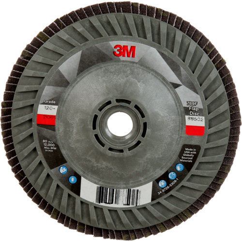 769F Quick Change Flap Disc, 5" x 5/8"-11, Type 27, 120+ Grit, Ceramic Kelford