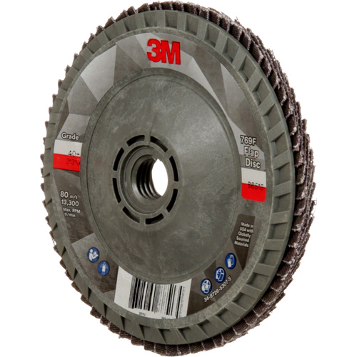 769F Quick Change Flap Disc, 4-1/2" x 5/8"-11, Type 29, 40+ Grit, Ceramic Kelford