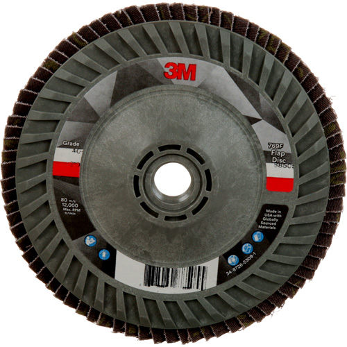 769F Quick Change Flap Disc, 5" x 5/8"-11, Type 27, 40+ Grit, Ceramic Kelford