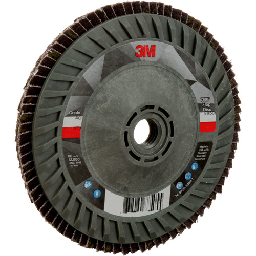 769F Quick Change Flap Disc, 5" x 5/8"-11, Type 27, 40+ Grit, Ceramic Kelford