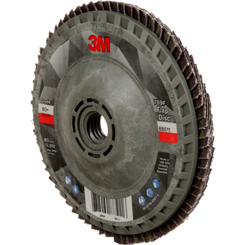 769F Quick Change Flap Disc, 4-1/2" x 5/8"-11, Type 27, 60+ Grit, Ceramic Kelford