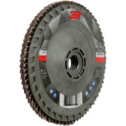 Disque &agrave; lamelles &agrave; changement rapide 769F, 4-1/2" x 5/8"-11, Type 29, Grain 60+, C&eacute;ramique Kelford