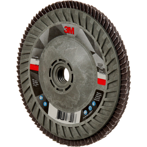 769F Quick Change Flap Disc, 5" x 5/8"-11, Type 29, 80+ Grit, Ceramic Kelford