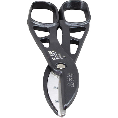Tin Snips, 3-1/2" Cut Length, Straight Cut Kelford