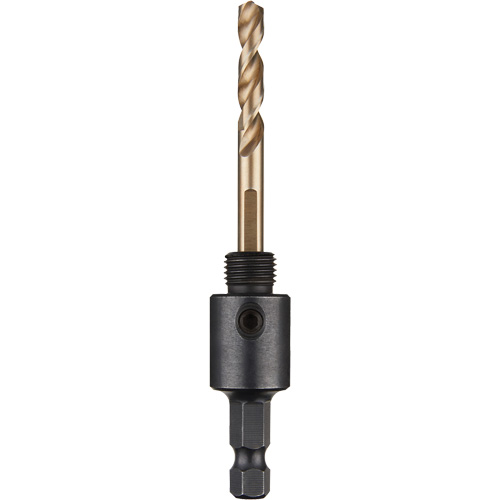 Hole Dozer Hole Saw Small Arbor with Cobalt Pilot Bit, 0" - 1-3/16", 1/4" Shank Kelford