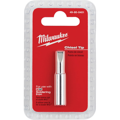 M12 Soldering Iron Tip, Chisel Kelford