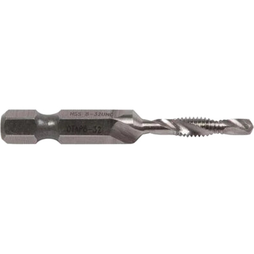 Drill/Tap Bit, #8, High Speed Steel Kelford