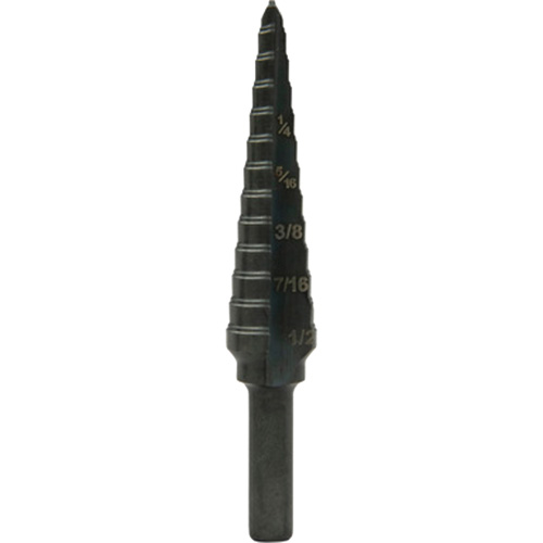Step Bit, 1/8"/3.2 mm - 1/2"/12.7 mm  Kelford