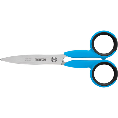 Secumax 363 Safety Scissors, 5-7/25", Rings Handle Kelford